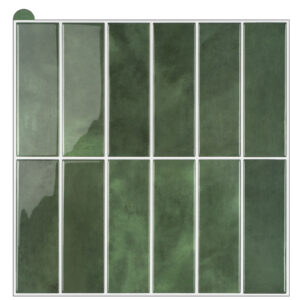 Peel and Stick Rectangular Grid Wall Tiles