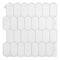 Hexagonal Peel and Stick Backsplash Wall Tiles