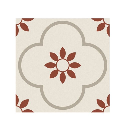 Modern High Gloss Waterproof Self-Adhesive PVC Stick Peel Floor Tile
