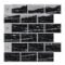 3D Faux Tiles DIY Wall Stickers Self-Adhesive Thick Wallpaper