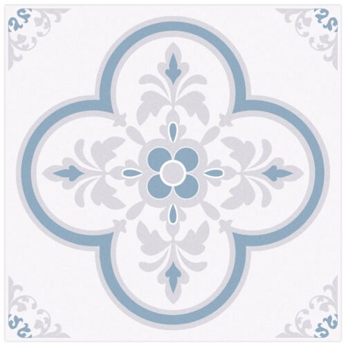 Modern High Gloss Waterproof Self-Adhesive PVC Stick Peel Floor Tile