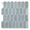 Hexagonal Peel and Stick Backsplash Wall Tiles