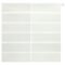 Peel and Stick Rectangular Grid Wall Tiles