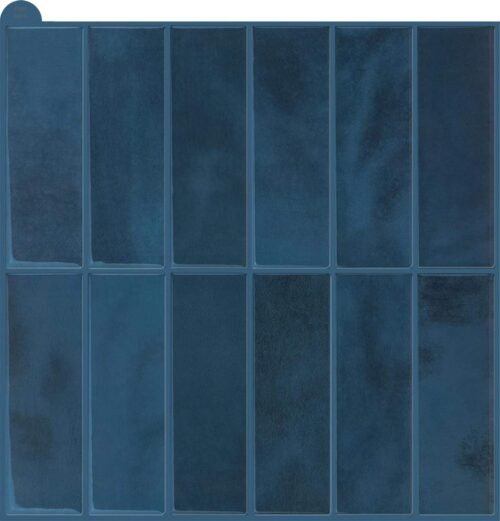 Peel and Stick Rectangular Grid Wall Tiles