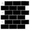3D Faux Tiles DIY Wall Stickers Self-Adhesive Thick Wallpaper