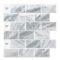 3D Faux Tiles DIY Wall Stickers Self-Adhesive Thick Wallpaper