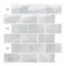 3D Faux Tiles DIY Wall Stickers Self-Adhesive Thick Wallpaper
