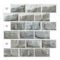 3D Faux Tiles DIY Wall Stickers Self-Adhesive Thick Wallpaper