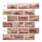 3D Faux Tiles DIY Wall Stickers Self-Adhesive Thick Wallpaper