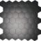 Best Seller Brown Hexagon Peel and Stick Composite Wall Tiles Home Decor Waterproof Backsplash Kitchen Self Adhesive Mosaic