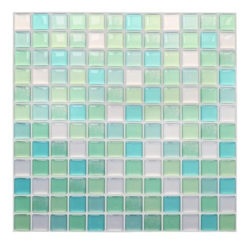 Decorative Wall Tile 3D Peel and Stick Self Adhesive Backsplash Mosaic Tile