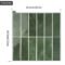Peel and Stick Rectangular Grid Wall Tiles