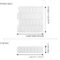 Hexagonal Peel and Stick Backsplash Wall Tiles