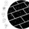 3D Faux Tiles DIY Wall Stickers Self-Adhesive Thick Wallpaper