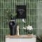 Peel and Stick Rectangular Grid Wall Tiles