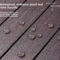 UDK Modern 0.6*3M Self-Adhesive 3D Wood Pattern Grille Sticker