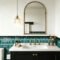 New Arrival Smart Home Decor Peel and Stick Green Marble 3D Tile Kitchen Bathroom Backsplash 3D Wall Tile PU Waterproof