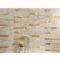 Best Price Peel and Stick Backsplash Wall Tile PVC Mixed Metal Wall Panel in Dark Beige for Kitchen Bathroom Home Decor