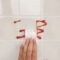 White square Peel and Stick Tile