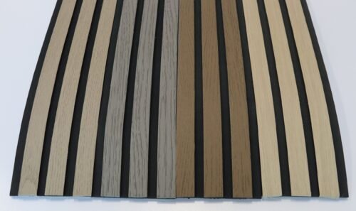 New 3D Foam Wall Sticker DIY Decorative Wall Covering Self-adhesive Slatted Wall Panel
