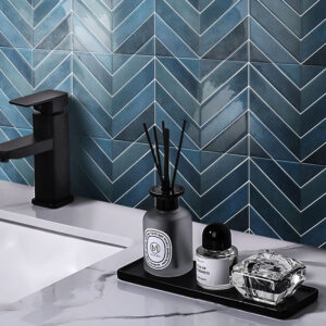 New Arrival Smart Wall Tiles Decor Peel and Stick Blue Marble 3D Tile Kitchen Bathroom Backsplash 3D Wall Tile PU Waterproof