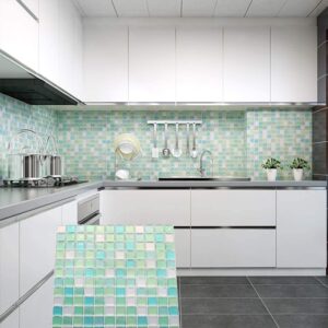 Decorative Wall Tile 3D Peel and Stick Self Adhesive Backsplash Mosaic Tile