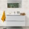 White square Peel and Stick Tile