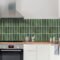 Peel and Stick Rectangular Grid Wall Tiles