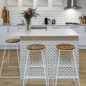 Modern High Gloss Waterproof Self-Adhesive PVC Stick Peel Floor Tile