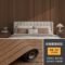 UDK Modern 0.6*3M Self-Adhesive 3D Wood Pattern Grille Sticker