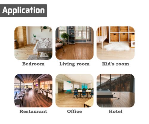 Self Adhesive Peel and Stick Vinyl Pvc Floor Sticker Tiles