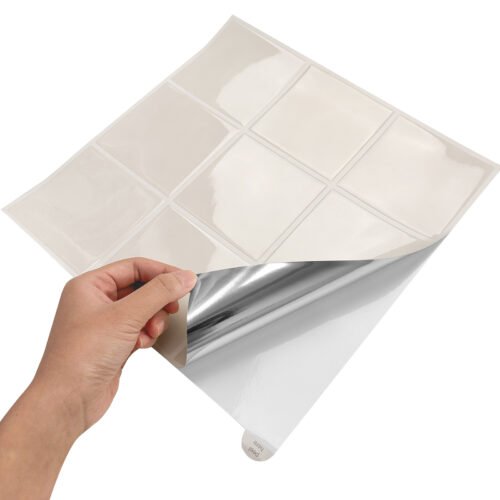 White square Peel and Stick Tile