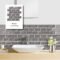 3D Faux Tiles DIY Wall Stickers Self-Adhesive Thick Wallpaper